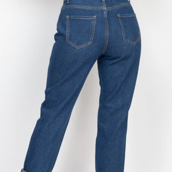 Rhinestone Ripped-Front - Picture 3 of 9